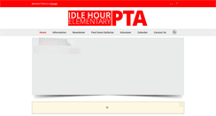 Desktop Screenshot of idlehourpta.org